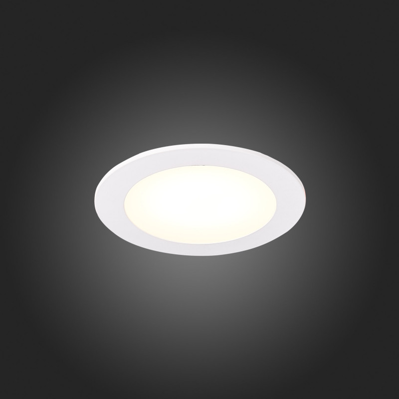 Встраиваемый светильник 15/11 см, 6W 4000K ST LUCE Встраиваемые светильники ST209.548.06 Белый