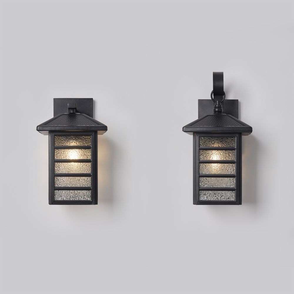 Уличное бра 17*15*-30 см, 1*E27*40W Voltega  VGL7216WL-01B, Черный