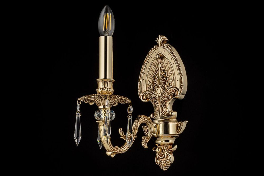 Бра *25*48 см, 2*E14*40W, Dio D`arte Estrada Estrada E 2.1.1.600 G, Золото