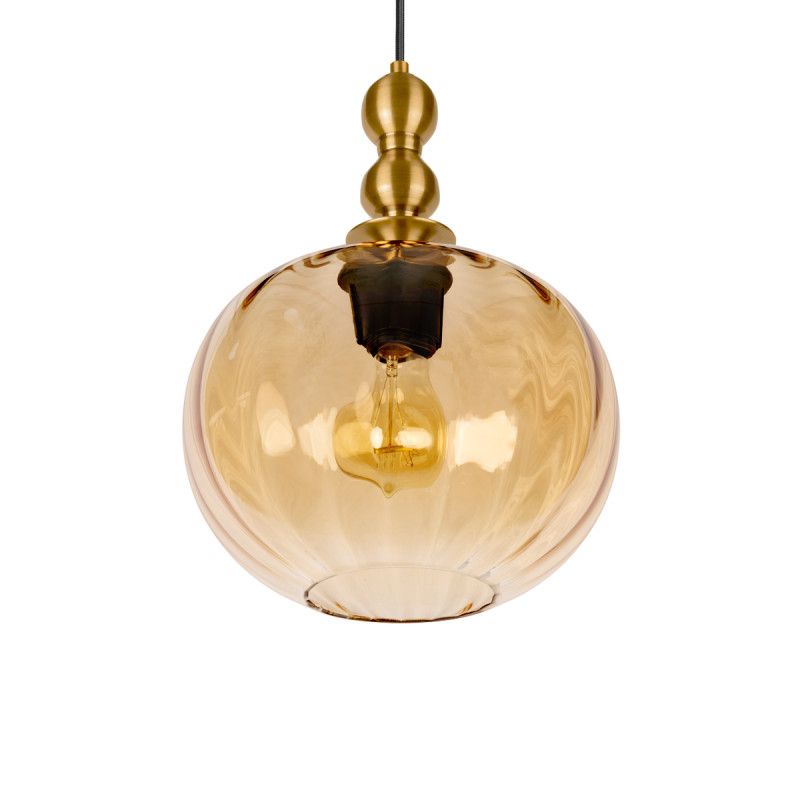 Подвесной светильник *25*-22,5 см, 1*E27*40W, LOFT IT Melon 10426 Amber, бронзовый