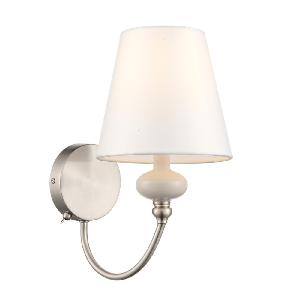Бра *16*29-29 см, 1*E14*40W, Lumion Kentuki LUM8283/1W, стальной; серебристый
