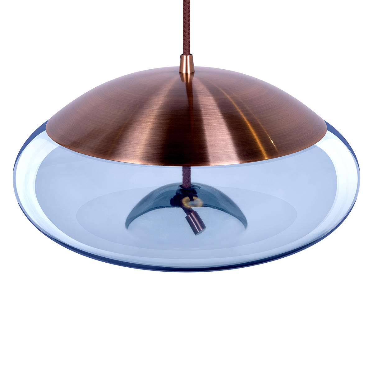 Подвесной светильник 20*13 см, 1*LED*5W LOFT IT Knot 8133-D mini медный