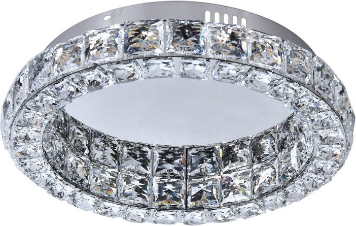 Люстра потолочная 40 см, 45W, 3000-6000K, Stilfort 4052/09/04C, хром