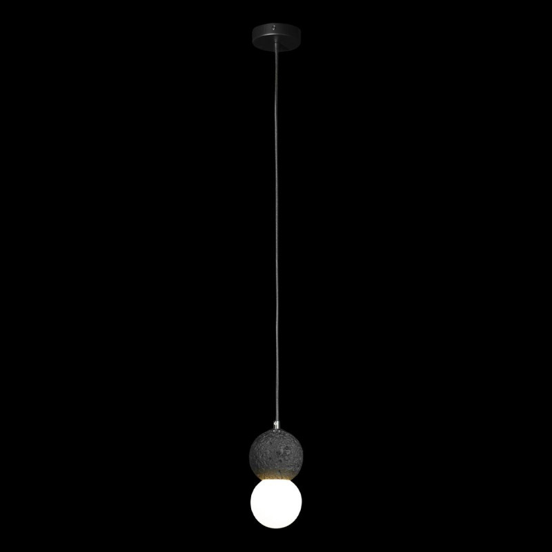 Светильник *10 см, 1*E27*40W, Loft It 10109 Dark grey Quill, Черный