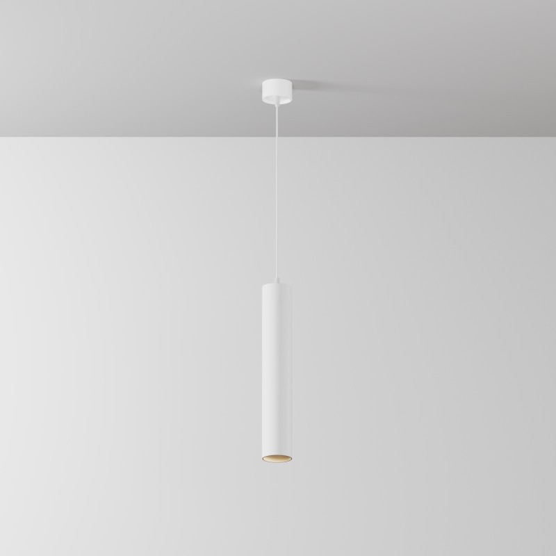 Подвесной светильник  5,2*30 см, LED 12W, 3000К, Белый Maytoni Focus LED P072PL-L12W3K-1