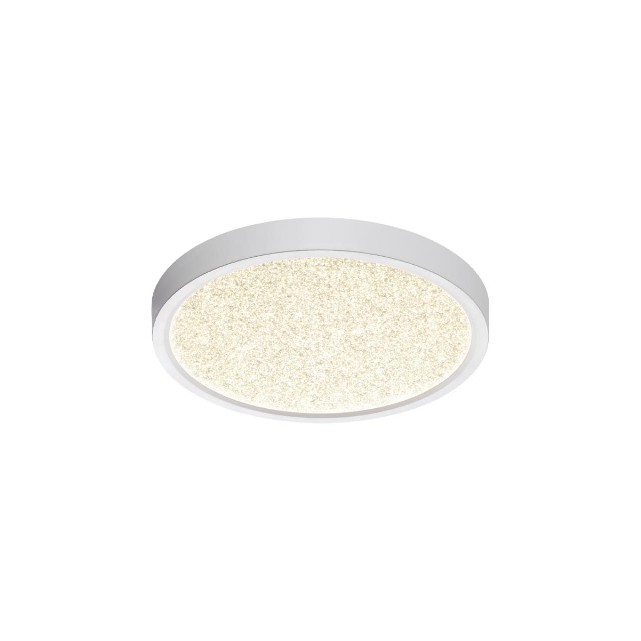 Cветильник 23*2,5 см, LED 18W, 3000/4000 К, IP40, белый, пластик Sonex Omega White, 7661/18L