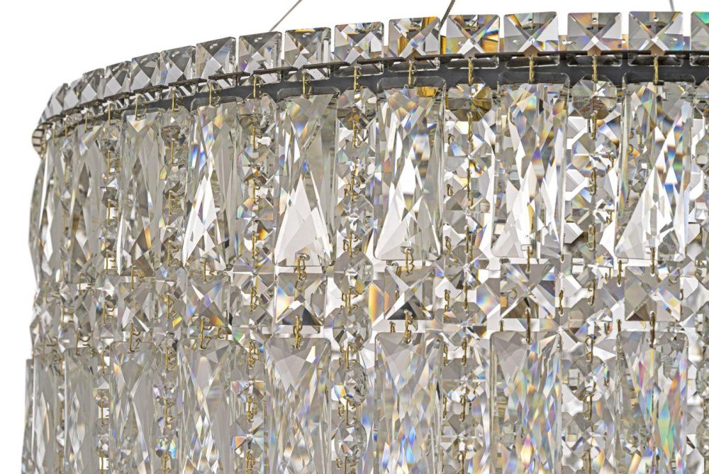 Люстра подвесная *60* см, Led лента*LED*68W, 3000/6000K, Arti Lampadari Ovindoli Gold Ovindoli L 1.5.60.100 G, Золото