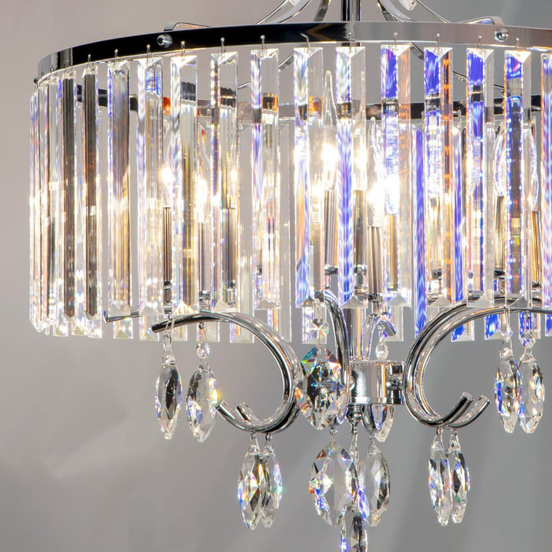 Люстра 48 см Citilux Инга CL335161 хром
