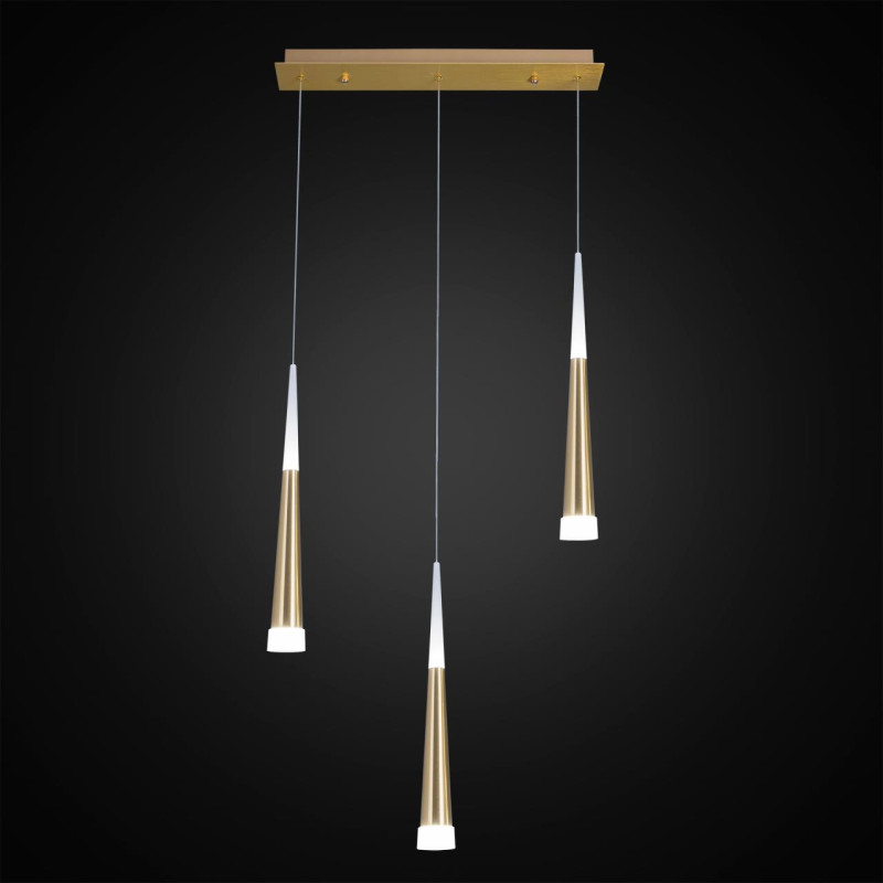 Светильник подвесной 55*9*160 см LED*21 W, 3000 К Citilux Вегас Шампань CL227032