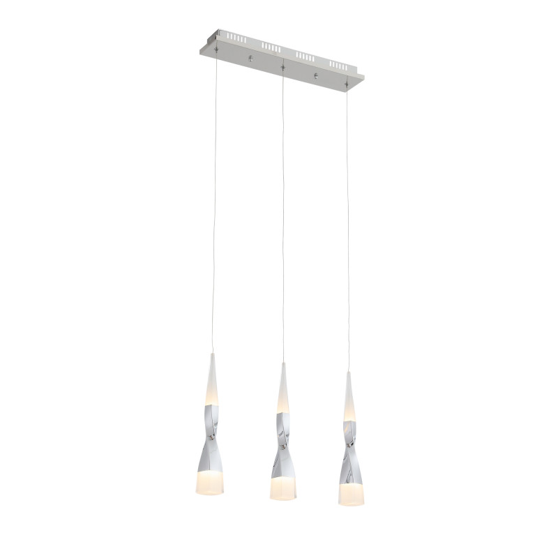 Светильник подвесной 50*10 см, 21W 3000K ST LUCE BOCHIE SL405.103.03 Хром