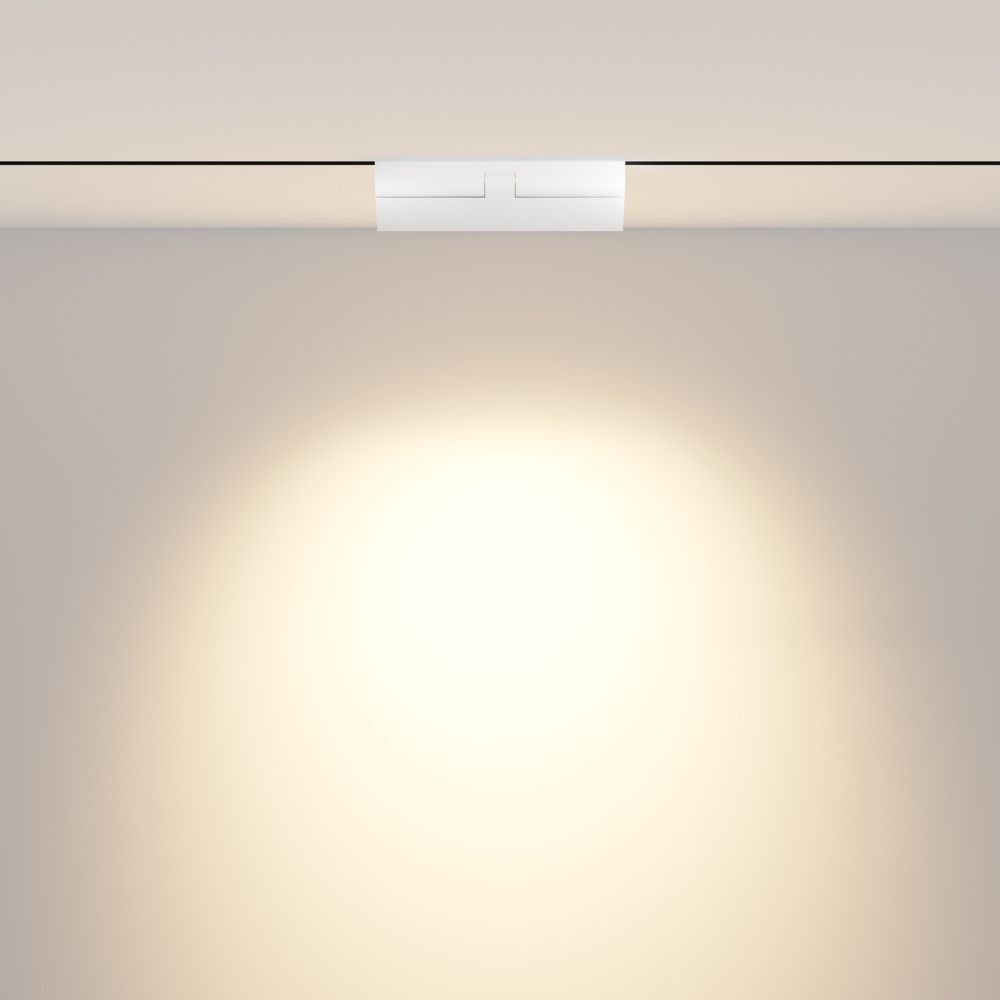 Трековый светильник 22*2,3*-10,8 см, *LED*12W, 2700-6000K, Maytoni technical Dim Dali2 EXILITY TR033-4-12WTW-DD2-W, Белый