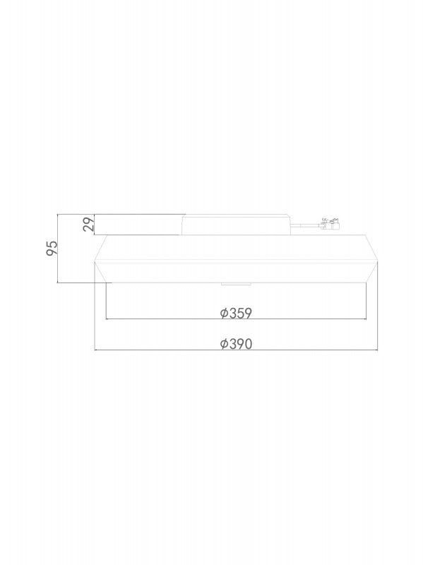 Потолочный светильник 39 см, 24W Freya Cells FR10012CL-L24W, 3000-6500K, белый