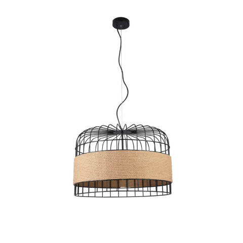 Подвесной светильник Vele Luce San VL6172P03, диаметр 50 см, черный