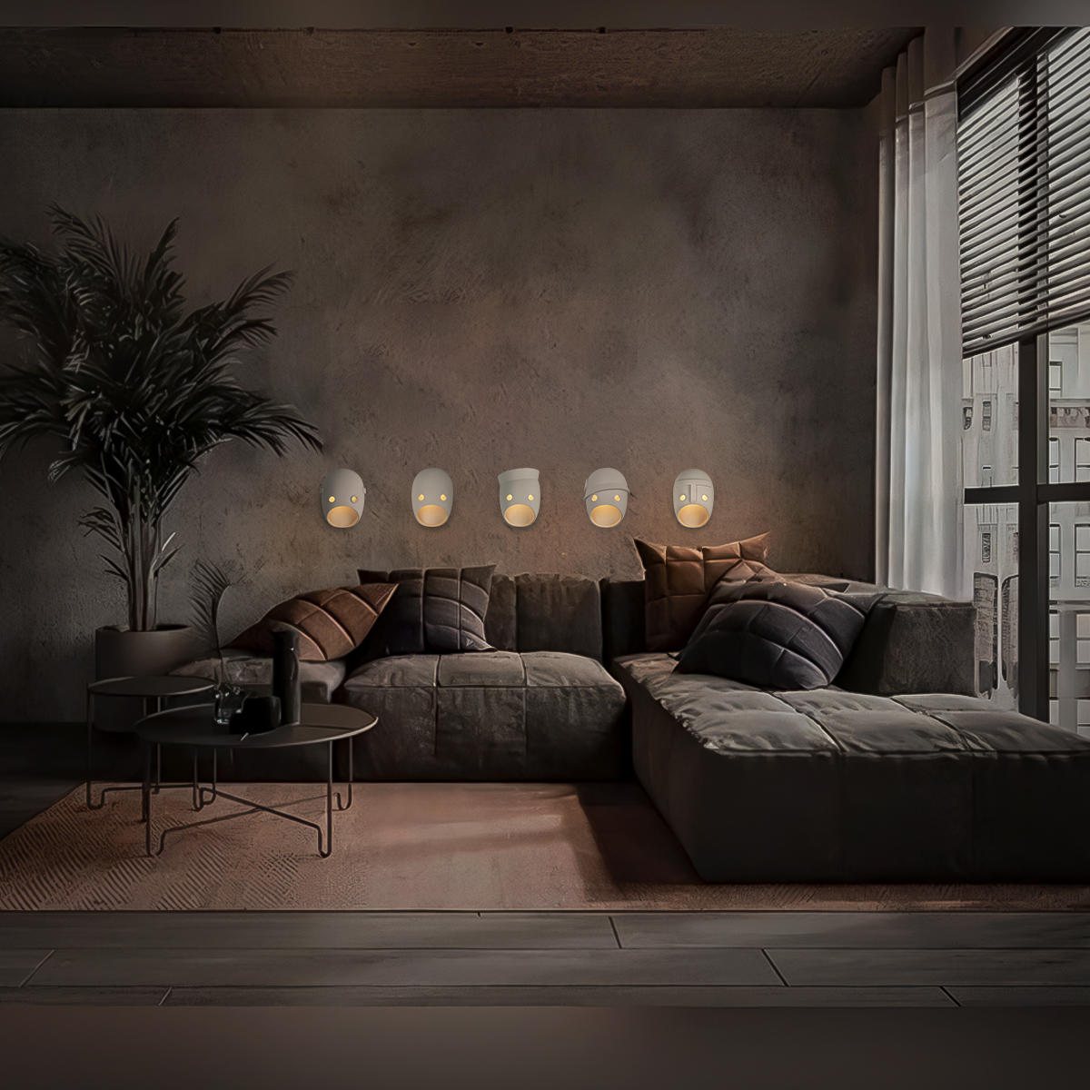 Светильник 22 см, Loft It Party 10238/B, серый