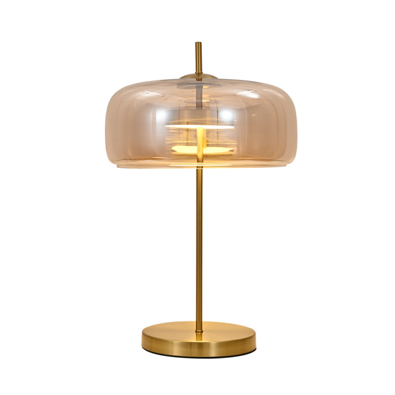 Настольная лампа 33*58 см, 1 LED*12W, 4000 К, Arte Lamp Padova A2404LT-1AM, Янтарный