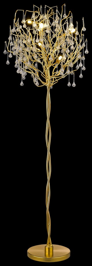 Светильник напольный Wertmark Dionisia WE189.05.405, 65*65 см, матовое золото