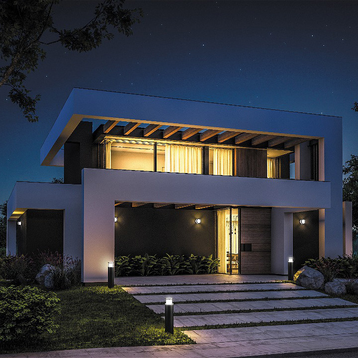 Уличный светильник Maytoni Outdoor Wolseley Road O011WL-L6B черный