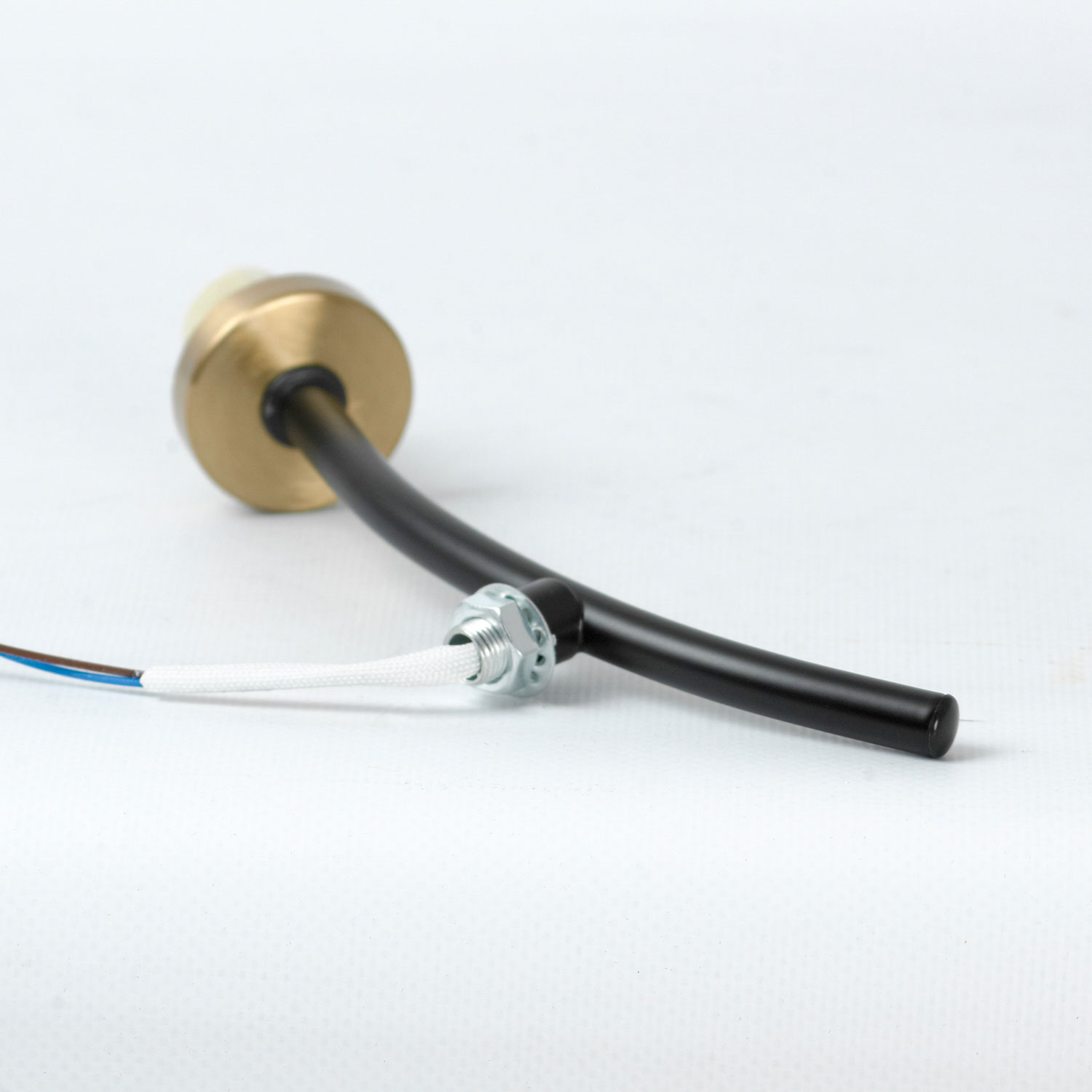 Бра настенное 13*27 см, 1*G9 Lussole Bryan LSP-8935 черный\бронзовый