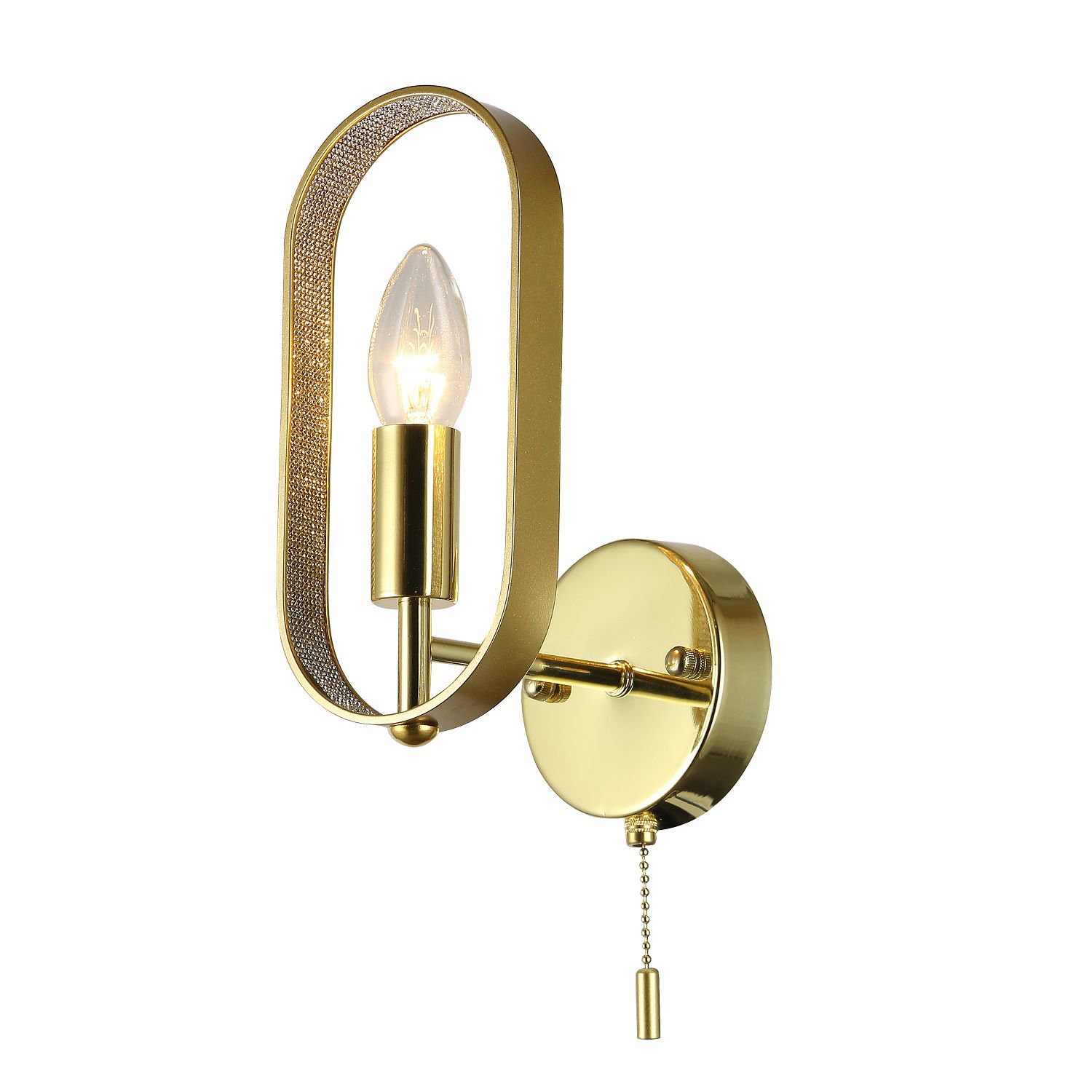 Бра F-Promo Scintillans 2483-1W, D140*W100*H220, окрашенное золото
