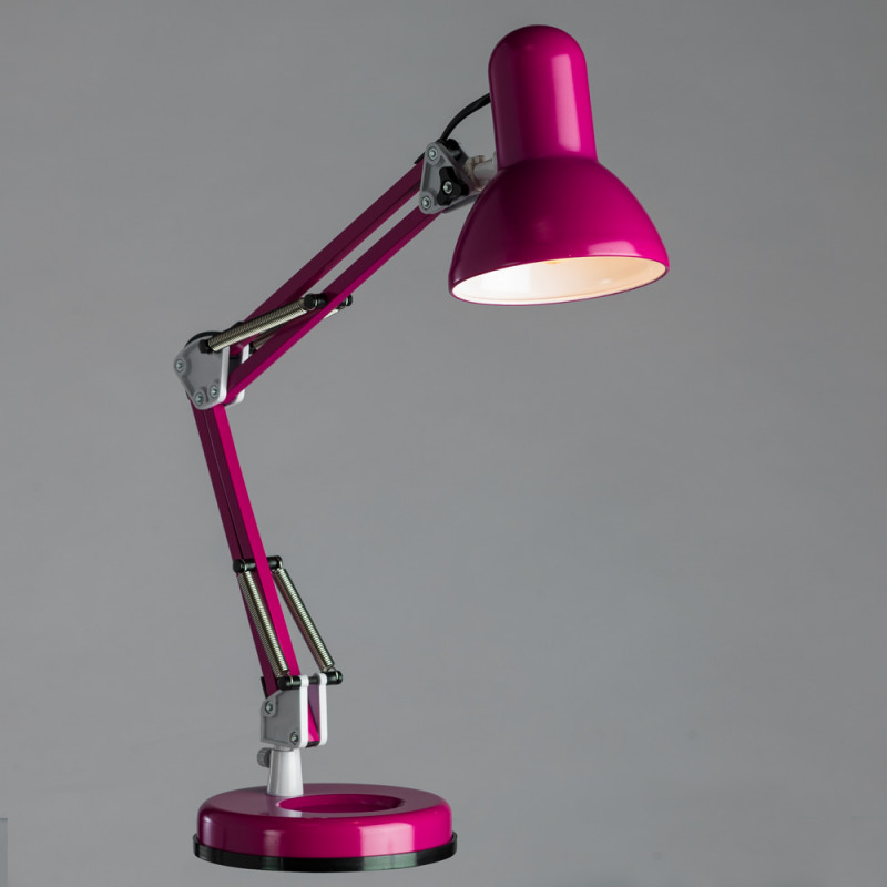Офисная настольная лампа Arte lamp Junior A1330LT-1MG розовый