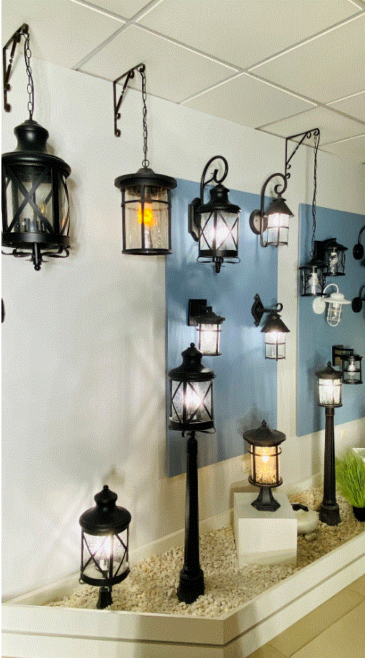 Уличный светильник Odeon Light Sation 4045/3F черный/золотая патина