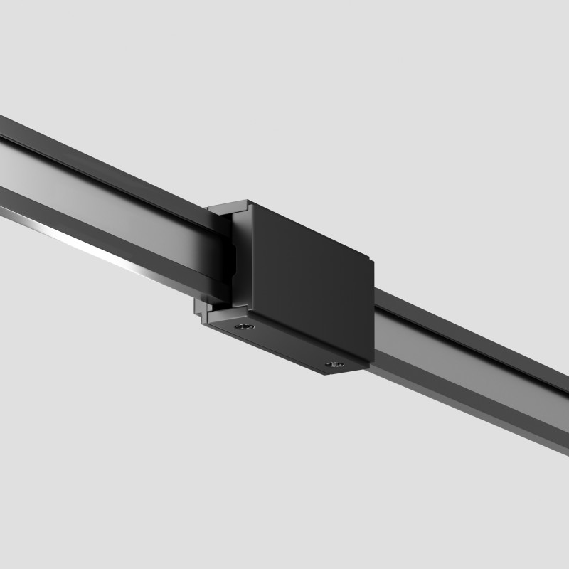 Коннектор 4,2*1,3*2,1 см, Maytoni Technical Magnetic track system Flexity накладной черный TRA200IPC-11B черный