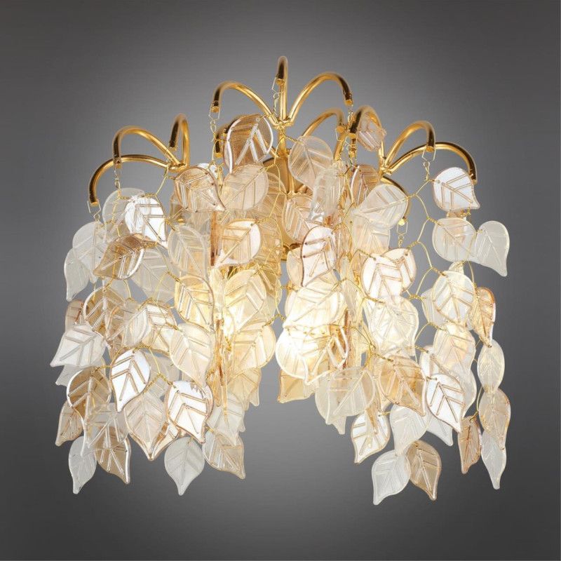 Бра 20*40*30 см, 3*G9, 5W, Aployt Rochell APL.850.01.03, золотой