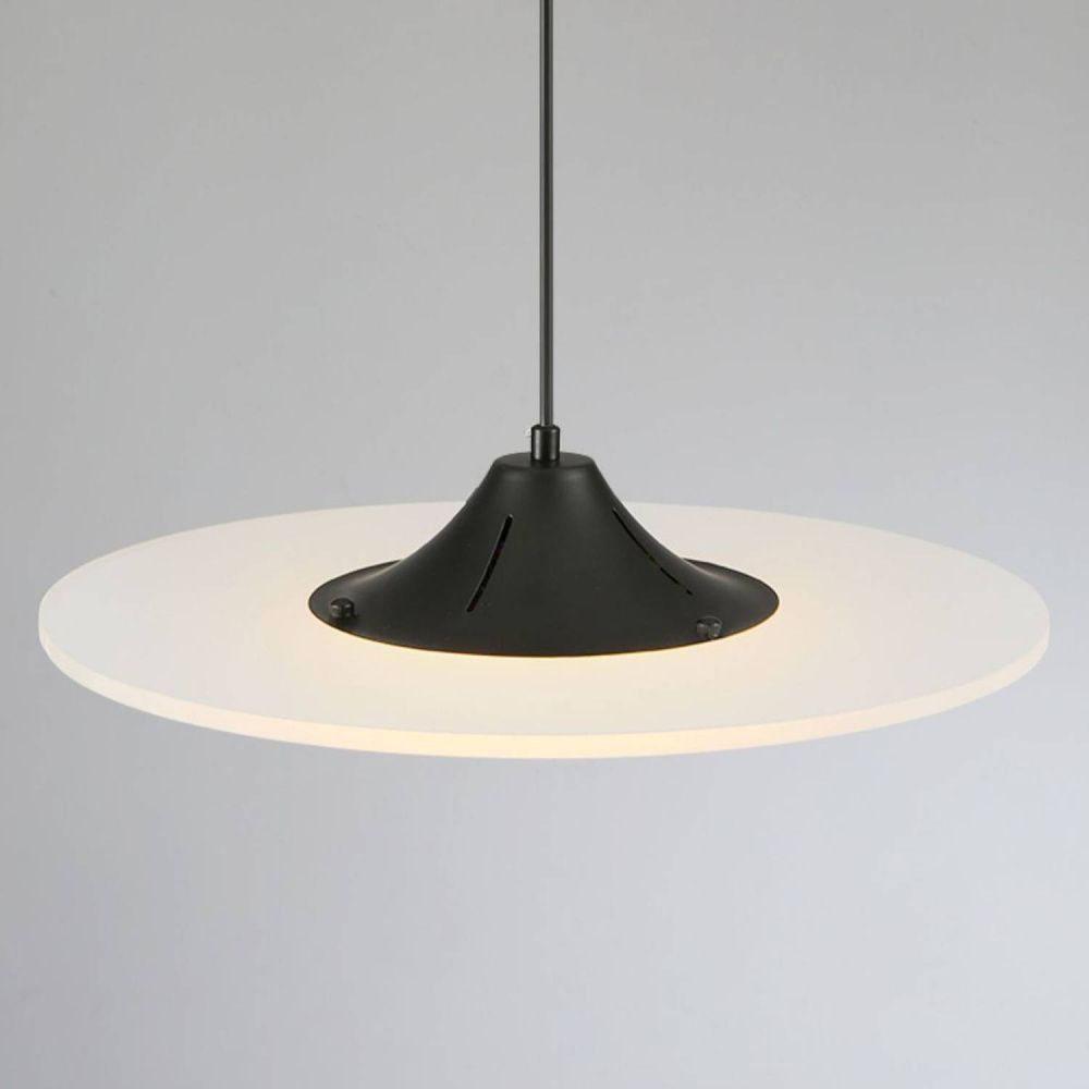 Светильник подвесной *14-190 см, 2*LED*13W, 3000K, Lightera Tekapo LE127L-40B, Черный