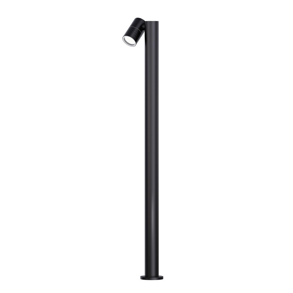 Уличный столб 10*100 см, 1*GU10, 35W, Favourite Bonum 4659-1F, чернный матовый