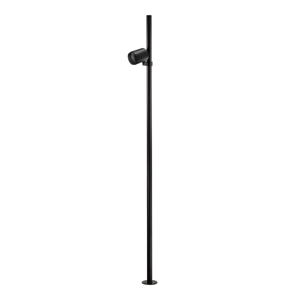 Уличный столб 10*150 см, 1*LED, 12W, 4000K, Favourite Securitas 4638-1F, черный матовый