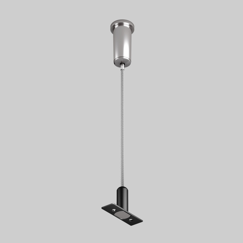 Комплектующие для трековой системы 2,5*0,8*200 см, Maytoni Technical Accessories for tracks Levity TRA184SW-1B черный