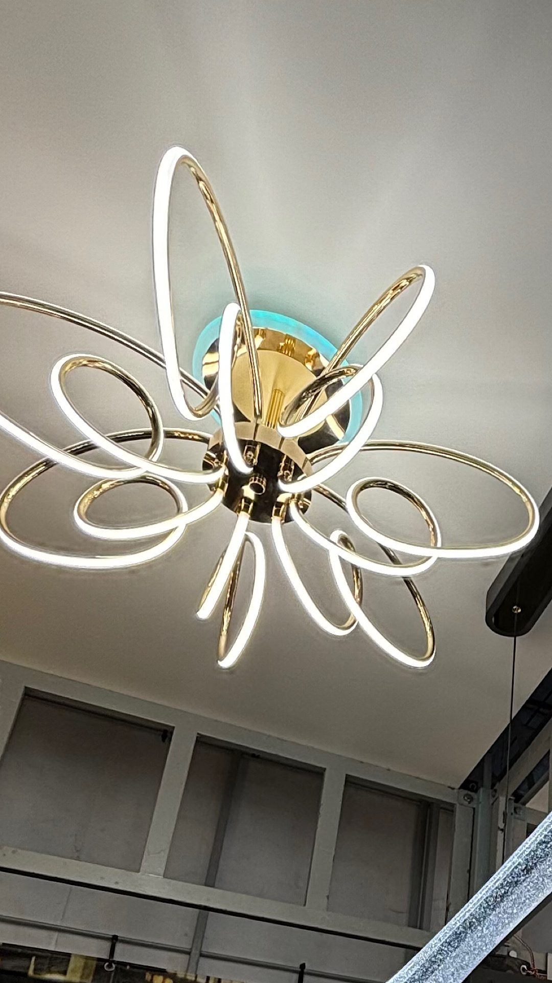 Светильник 61 см, 130W, 3000K-5500K Citilux  Джемини Смарт CL229A161E хром