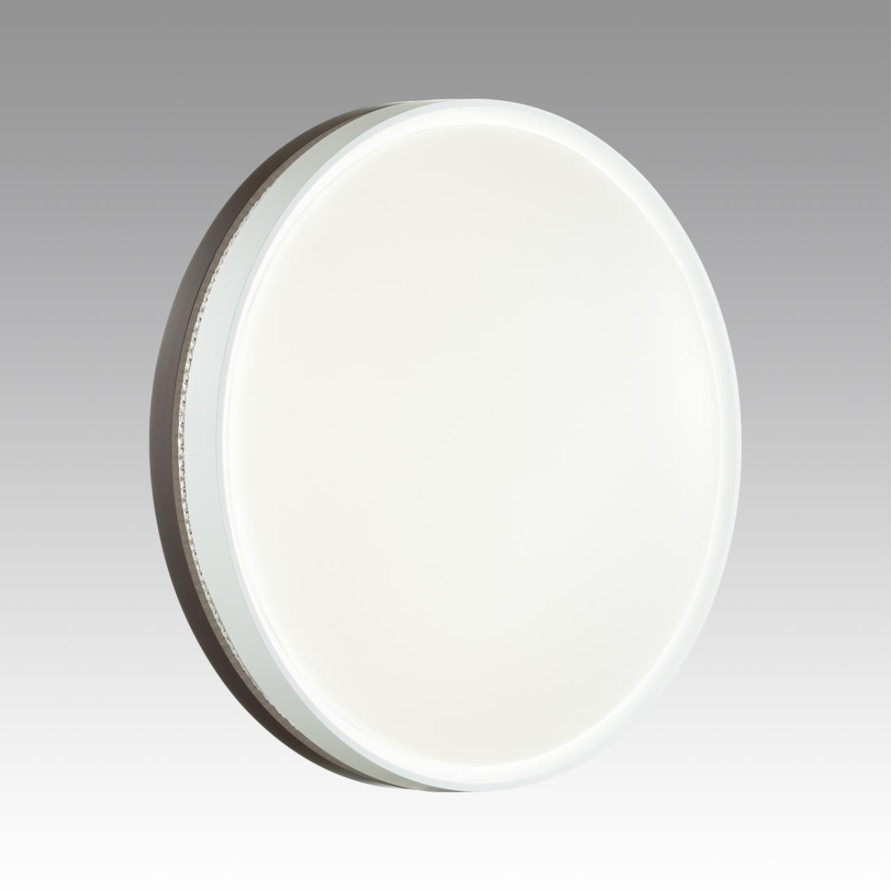 Светильник *41,5*9,7 см, LED 1*48W, 4000 К, Sonex Nohava Brown 7668/DL, белый/темно-коричневый