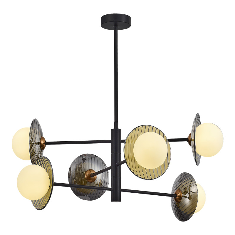 Светильник подвесной NOON 6*G9*5W 4000K ST LUCE SL1521.423.06 черный