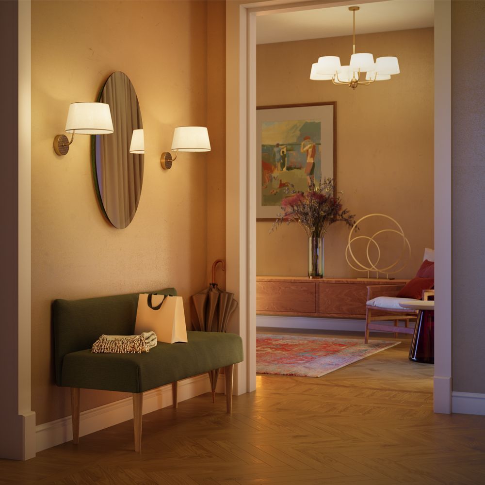 Бра 23 см, Maytoni Modesto MOD360WL-01BS, латунь