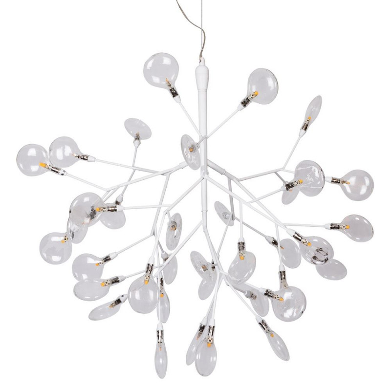 Светильник подвесной 72 см, Crystal Lux EVITA SP36 WHITE/TRANSPARENT Белый