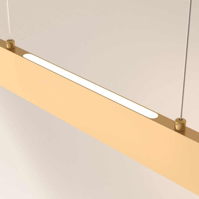Подвесной светильник Maytoni P010PL-L23G4K, 23W LED, 4000K, золото