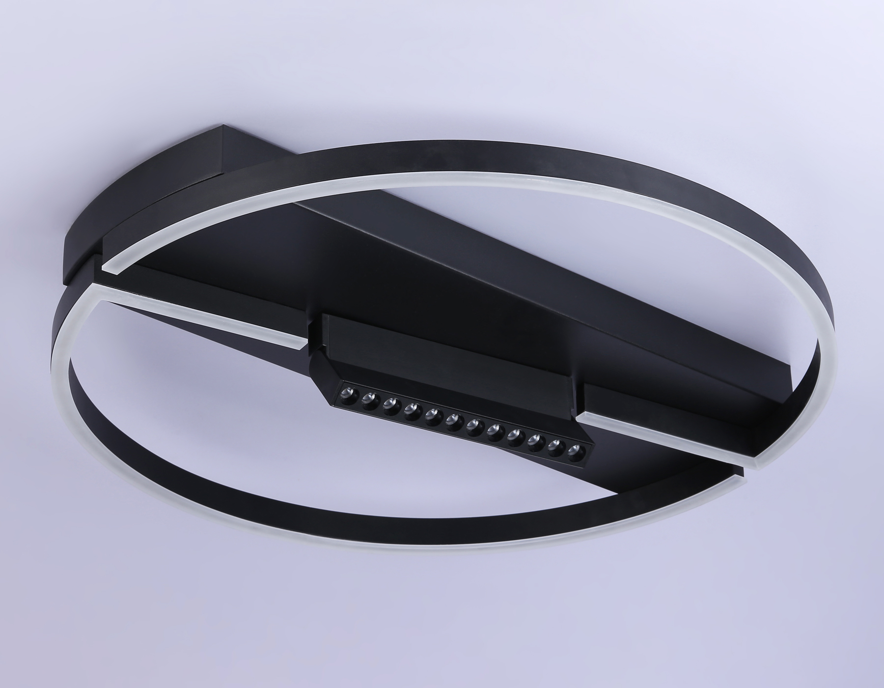 Светильник 60*11 см, LED 72W, 3000К, черный Ambrella Comfort LineTech FL51460