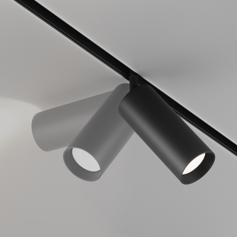 Трековый светильник 6 см, 20W, 3000K Maytoni Technical Focus Exility LED TR032-2-20W3K-M-B черный