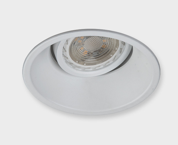 Встраиваемый светильник Megalight M02-026 white, белый, вр 8,5 см