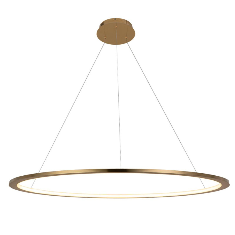 Подвесной светодиодный светильник Loft IT Ring 10014XL, 36W LED, 3000K, диаметр 100 см, золото