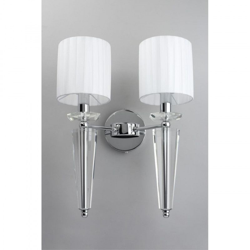 Бра 21*33*44 см, E14, 40W, Aployt Rosia APL.718.01.02, хром