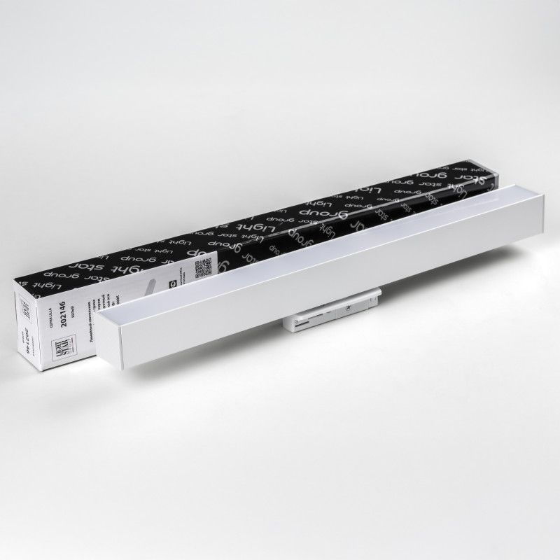 Светильник на шине 40,5*3,5*-3,5 см, *LED*30W, 4000K, Lightstar Lilla 202146, белый