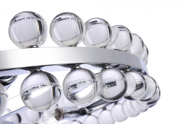 Подвесная люстра  66*110 см, 6*E14 хром Vele Luce Baldassare VL4143L16