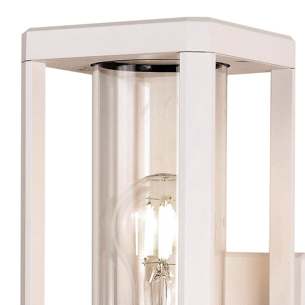 Уличный светильник 12*14,9*24,1-24,1 см, вр  см, 1*E27*20W, K, Mantra Nevada MAN8898, белый