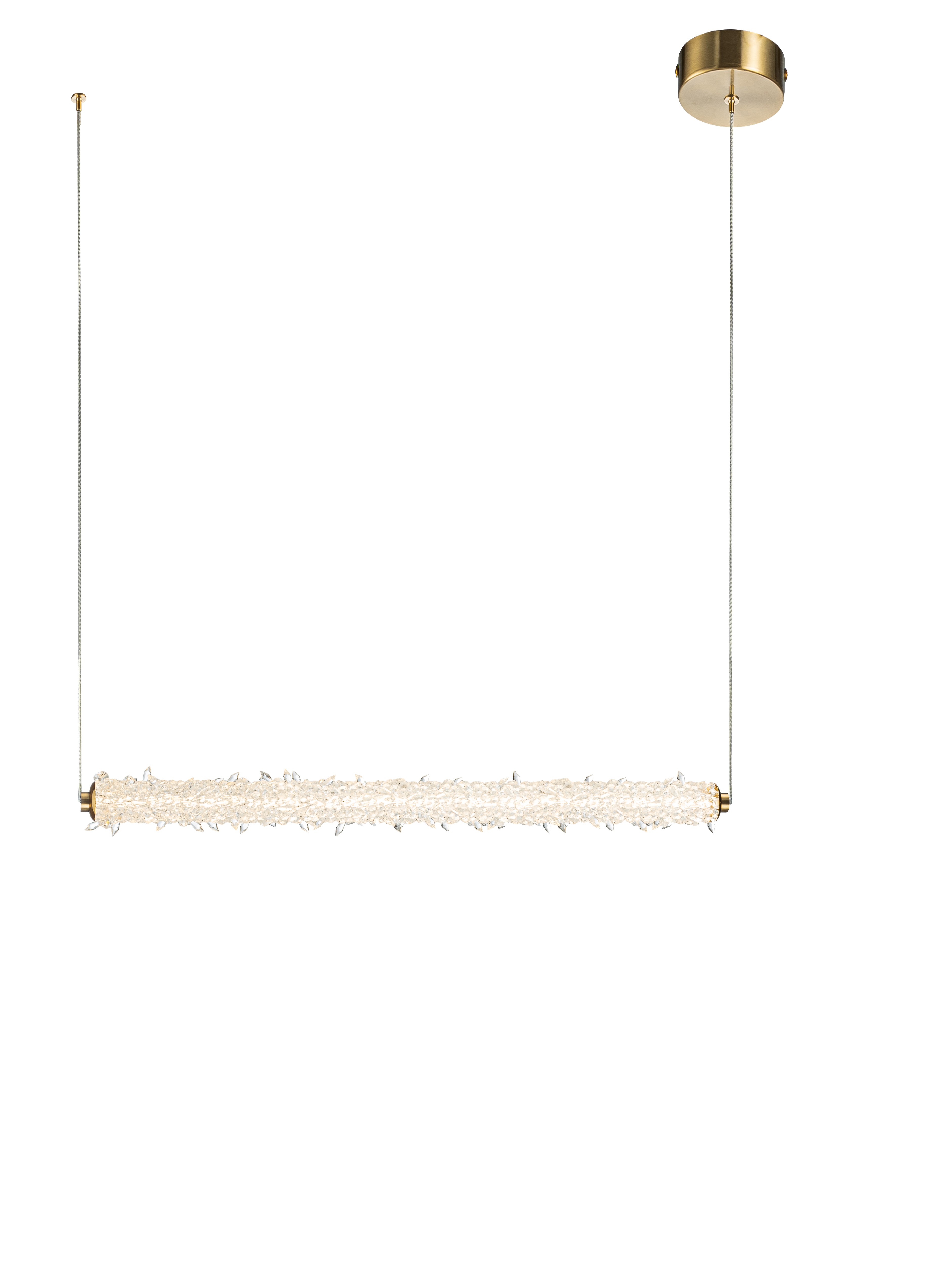 Люстра 900*2000, LED, 20W 3000-6000K NewRgy LED 81557-900 COPPER GOLD, Латунь/Золото