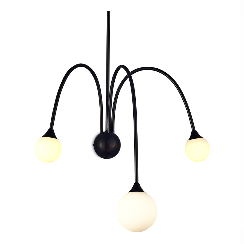 Бра 58*74 см, 3*G9 5W 4000K черный ST Luce Vive SL1187.401.03