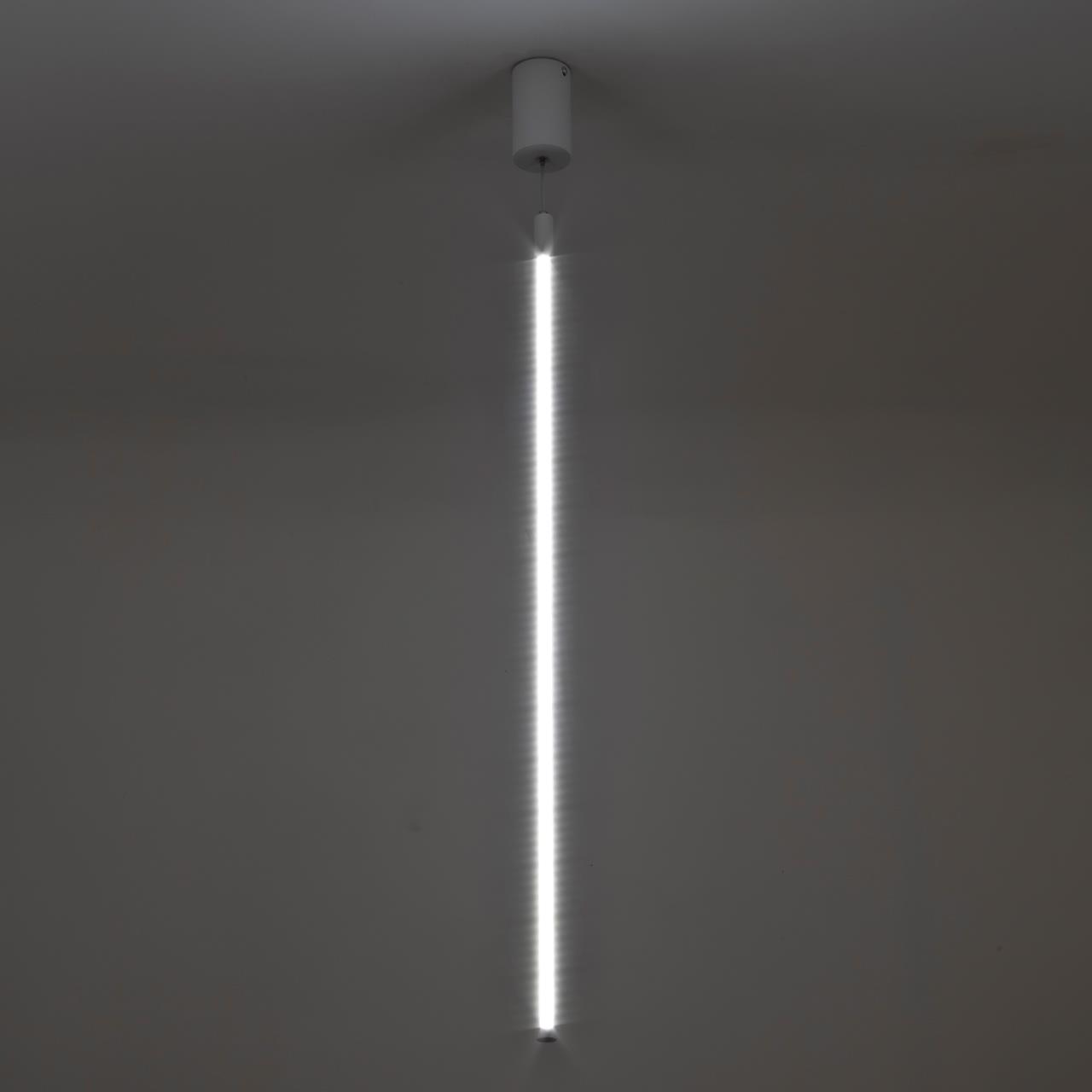 Подвесной светильник *6*195 см, LED 24W, 3000 / 6000K, Белый LED4U L7272-1000 WH