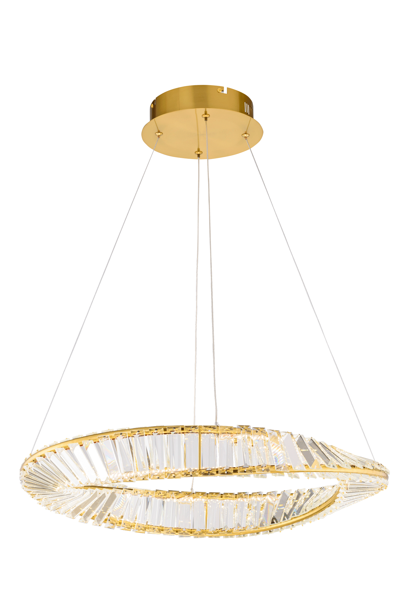 Люстра 600*80, LED, 40W 4000K NewRgy LED D2057-DW-600 BRASS, Бронза