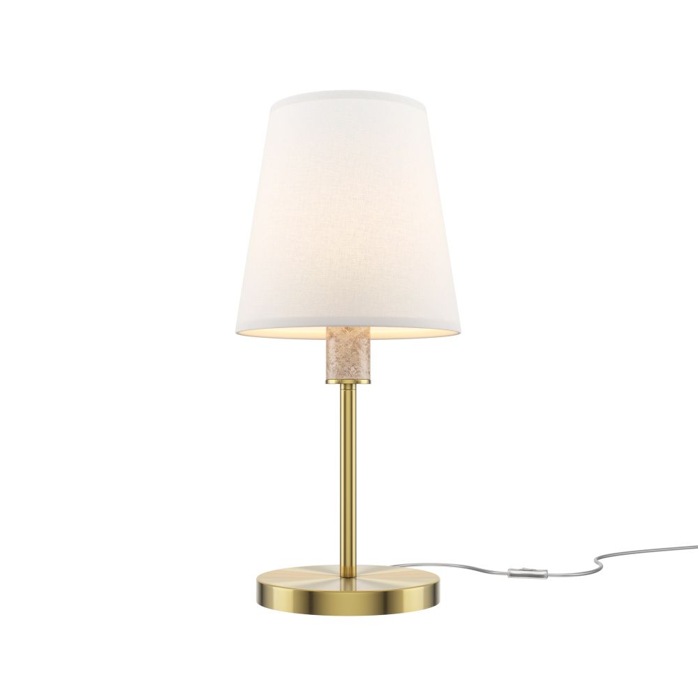 Настольная лампа *25*-54 см, 1*E27*60W, Maytoni Lira MOD483TL-01BS, Латунь
